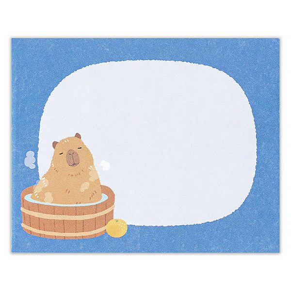 Papier Lettre Enveloppe Zoo in Animlas - Capybara | Moshi Moshi 