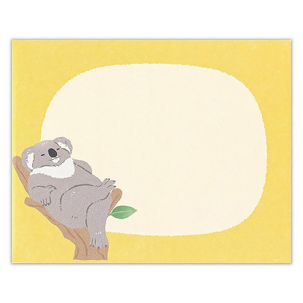 Papier Lettre Zoo in Animlas - Koala | Moshi Moshi Paris