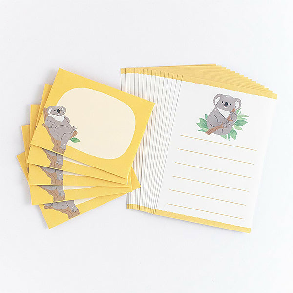 Papier Lettre Zoo in Animlas - Koala | Moshi Moshi Paris