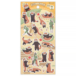 Stickers Zoom in Animals - Panda Roux | Moshi Moshi Paris