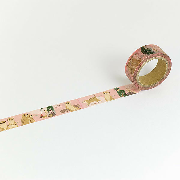 Masking Tape Zoo In Animals - Suricate | Moshi Moshi Papeterie 