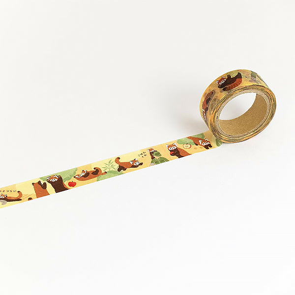 Masking Tape Zoo In Animals - Panda Roux | Moshi Moshi Papeterie 