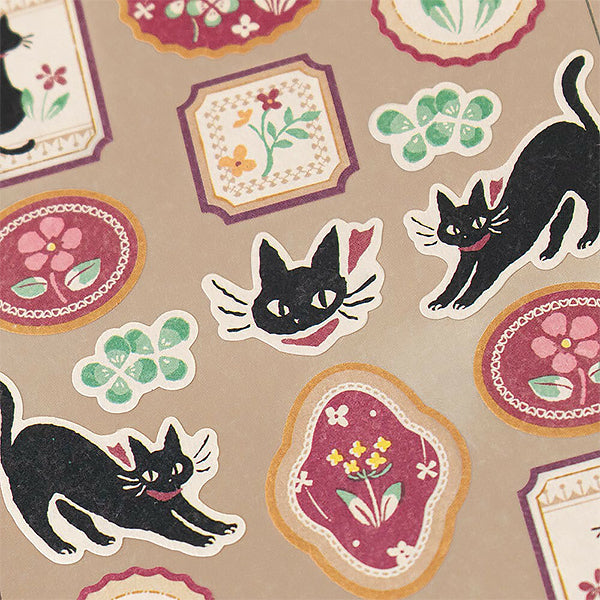 Stickers Black Cat - Papeterie | Moshi Moshi Boutique Paris