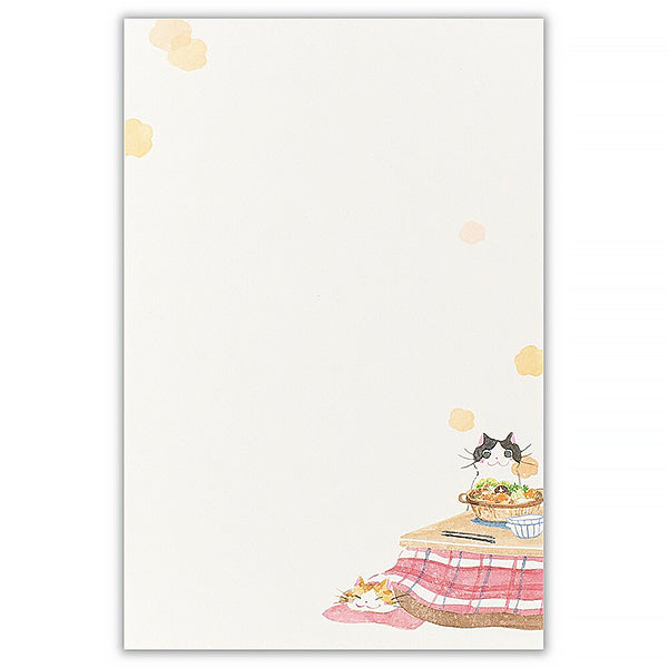 Papier Lettre Chat Nekorobi - Home Sweet Home | Moshi Moshi Paris