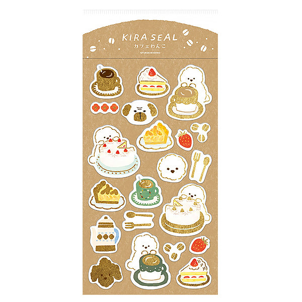 Stickers Kawaii - Cafe Wanko | Moshi Moshi Papeterie