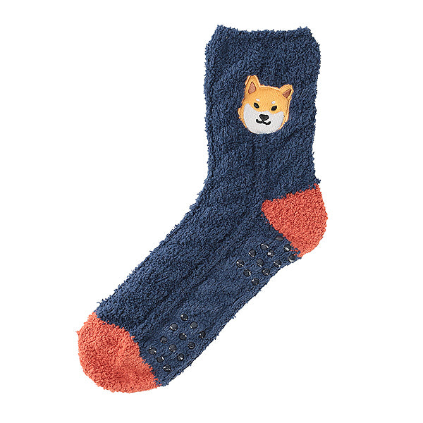 Chaussette D'Intérieur Kawaii - Shiba | Moshi Moshi Paris