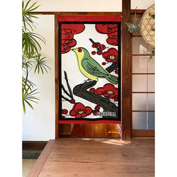 Noren Fleurs de prunier & Rossignol - Hanafuda | Moshi Moshi Eshop