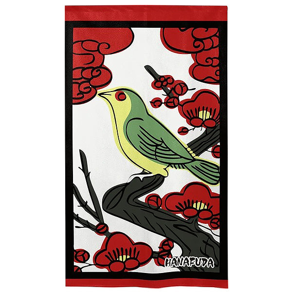 Noren Fleurs de prunier & Rossignol - Hanafuda | Moshi Moshi Eshop