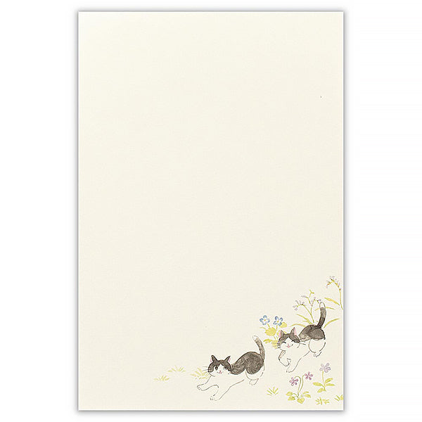 Carnet Papier Lettre Kawaii - Chat Nekorobi | Moshi Moshi Paris