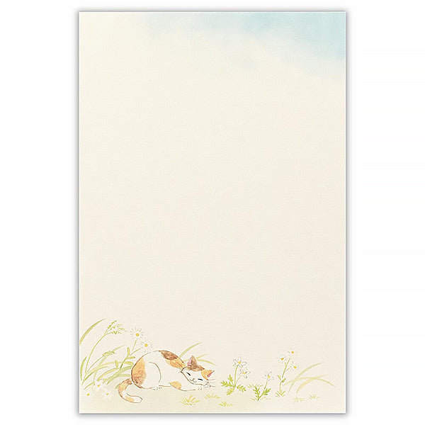 Carnet Papier Lettre Kawaii - Chat Nekorobi | Moshi Moshi Paris