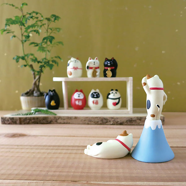 Mini Figurine Concombre - Maneki Neko Doodling | Moshi Moshi Paris