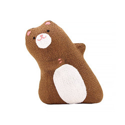 Figurine Peeping Kuma - Chirimen | Moshi Moshi Boutique Paris