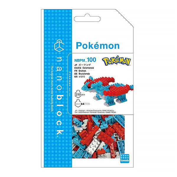 Nanoblock Drattak - Pokémon, NBPM_100 | Moshi Moshi Paris