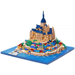 Nanoblock Mont Saint Michel - Delux Edition | Moshi Moshi Paris