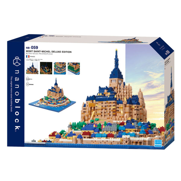 Nanoblock Mont Saint Michel - Delux Edition | Moshi Moshi Paris