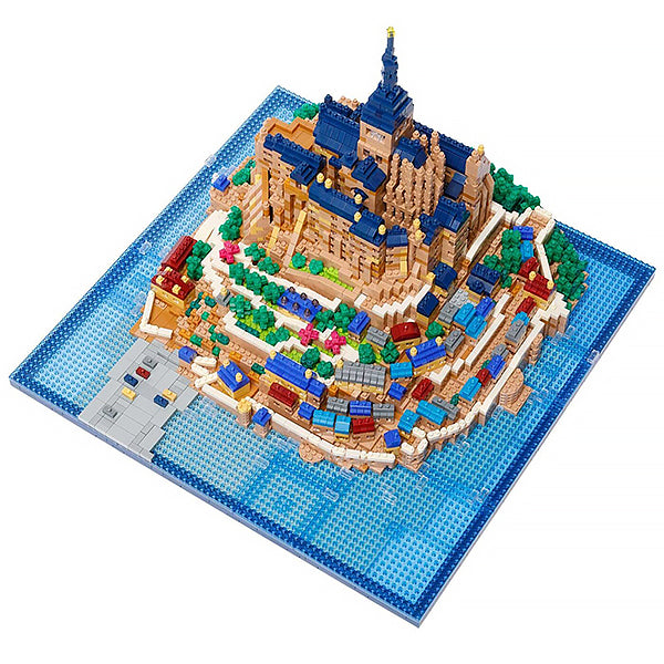 Nanoblock Mont Saint Michel - Delux Edition | Moshi Moshi Paris