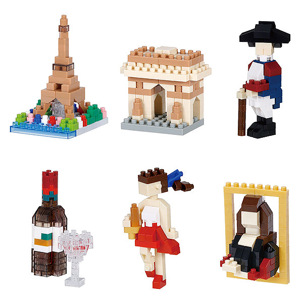 Mini Nanoblock France - Kawada | Moshi Moshi Paris Boutique