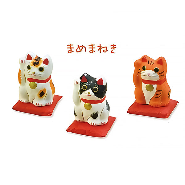 Figurine Chat Maneki Neko - Buchi, Papier Mâché | Moshi Moshi Paris