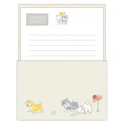 Papier Lettre & Enveloppe - Shiba Delivery | Moshi Moshi Paris 