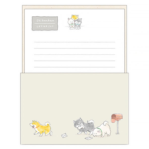 Papier Lettre & Enveloppe - Shiba Delivery | Moshi Moshi Paris 