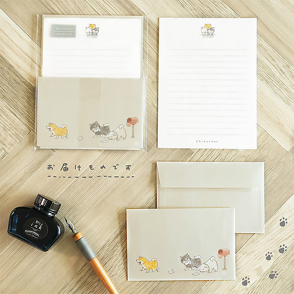 Papier Lettre & Enveloppe - Shiba Delivery | Moshi Moshi Paris 