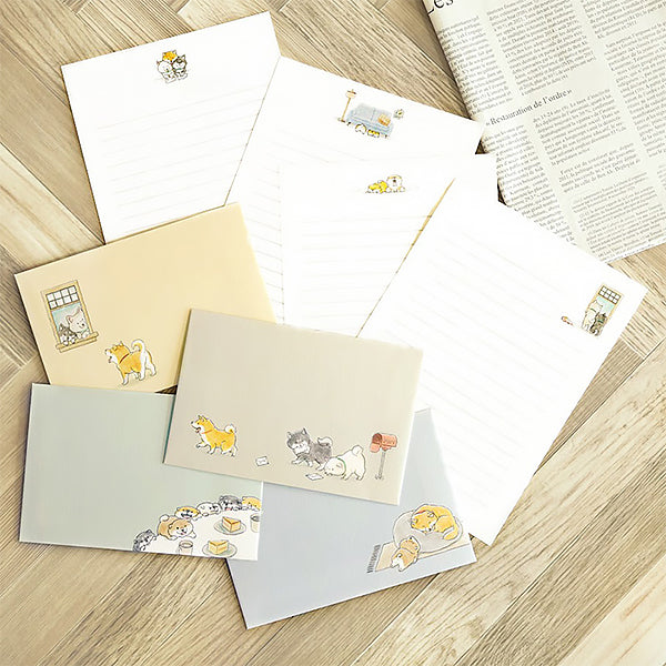 Papier Lettre & Enveloppe - Shiba Delivery | Moshi Moshi Paris 