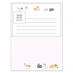 Papier Lettre & Enveloppe - Cat Neko | Moshi Moshi Papeterie