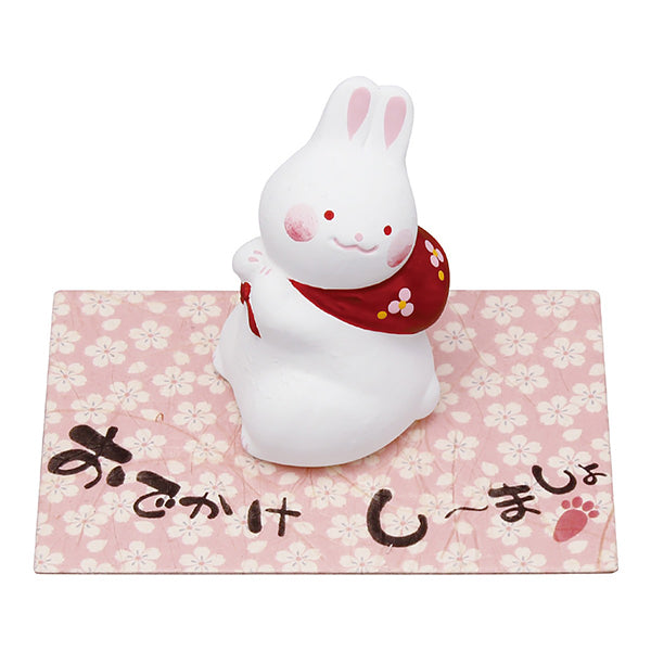 Figurine Lapin Aikyo - Let's Go Out | Moshi Moshi Boutique Paris