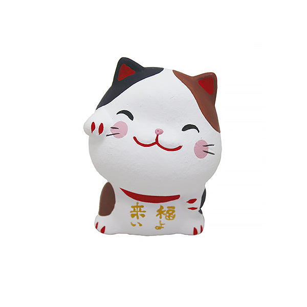 Figurine Chat Porte Bonheur - Omikuji Mike | Moshi Moshi Boutique 