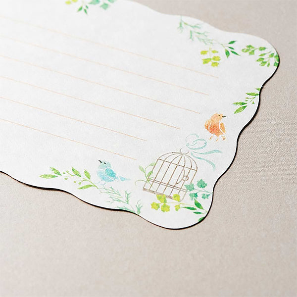 Papier Lettre Japonais L'Allure - Bird | Moshi Moshi Paris