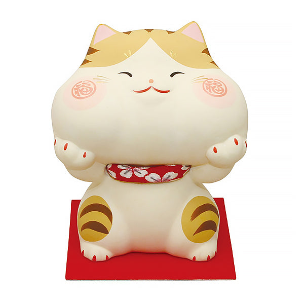 Tirelire Fukusai Hoho - Chat Tiger, XL