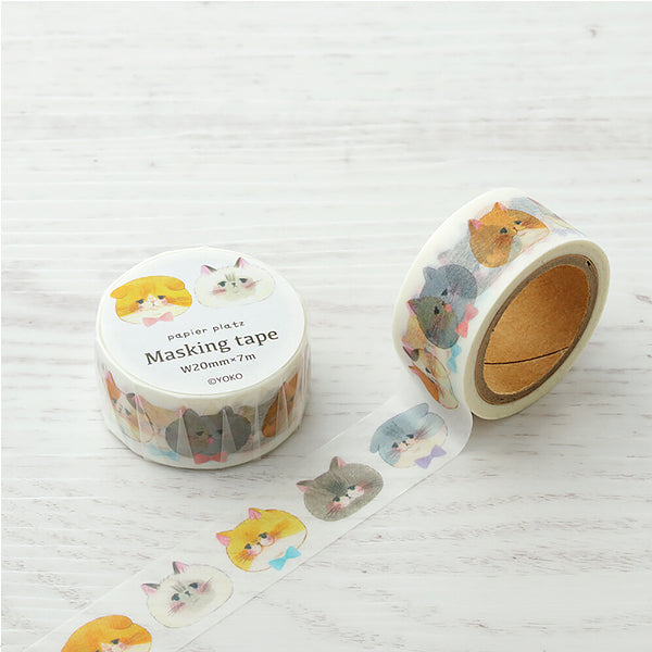 Washi Tape Cat - Papeterie Kawaii | Moshi Moshi Paris Japan