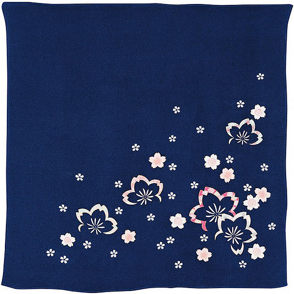 Furoshiki Sakura By Night - Made in Japan | Moshi Moshi Paris