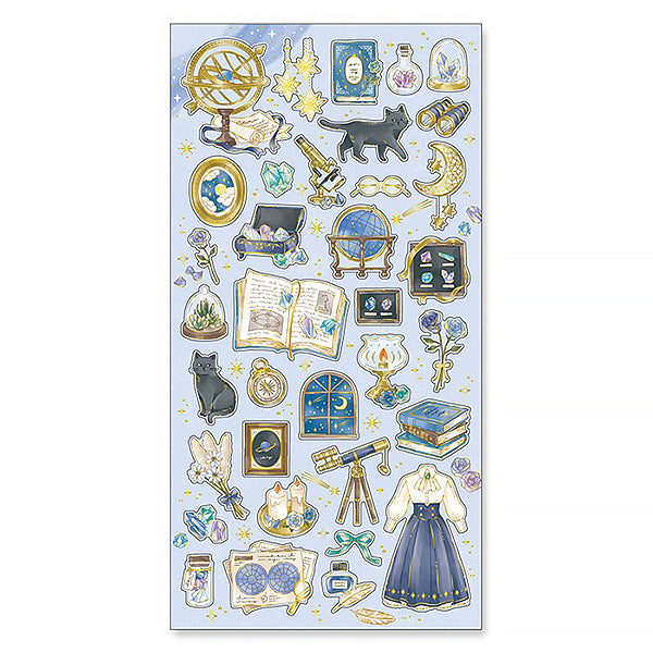 Stickers Jupine - Classical Night | Moshi Moshi Papeterie