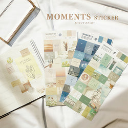 Stickers Moments Beige - Papeterie Japonaise | Moshi Moshi Paris