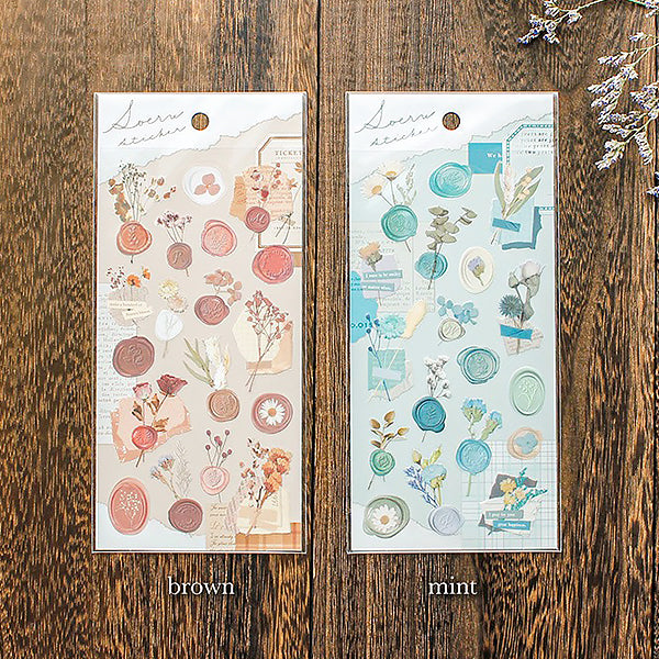 Stickers Soel Brown - Papeterie | Moshi Moshi Paris Japan