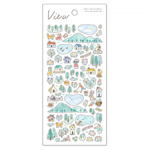 Stickers View 10AM - Papeterie Kawaii | Moshi Moshi Paris Japan