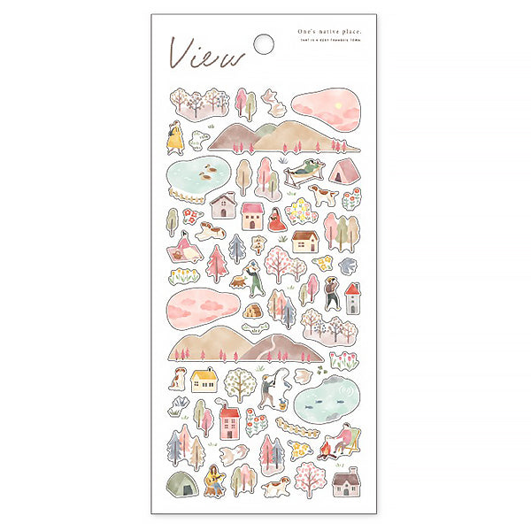 Stickers View 4PM - Papeterie Kawaii | Moshi Moshi Paris Japan