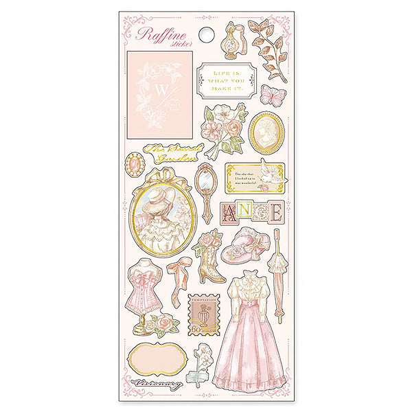 Stickers Raffine - Antique | Moshi Moshi Papeterie Kawaii