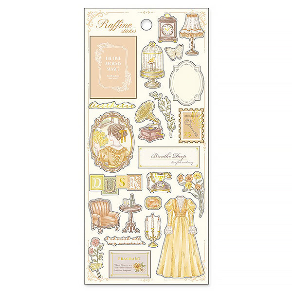 Stickers Raffine - Antique | Moshi Moshi Papeterie Kawaii