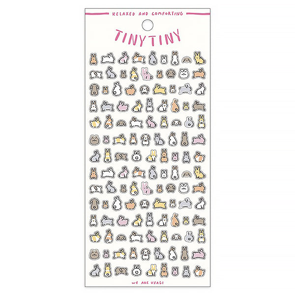 Stickers Tiny Tiny Usagi - Papeterie Kawaii | Moshi Moshi Paris