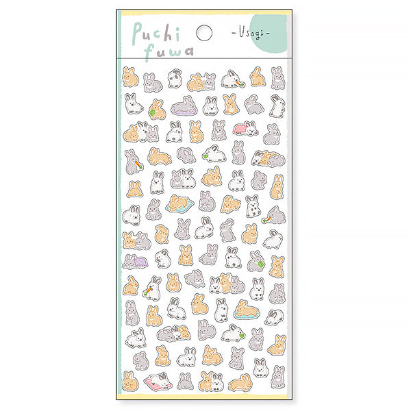 Stickers Japonais - Puchi Fuwa Usagi | Moshi Moshi Paris