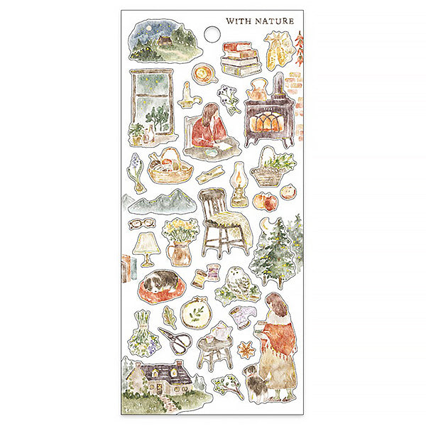 Stickers With Nature - Hobbies | Moshi Moshi Papeterie Japonaise