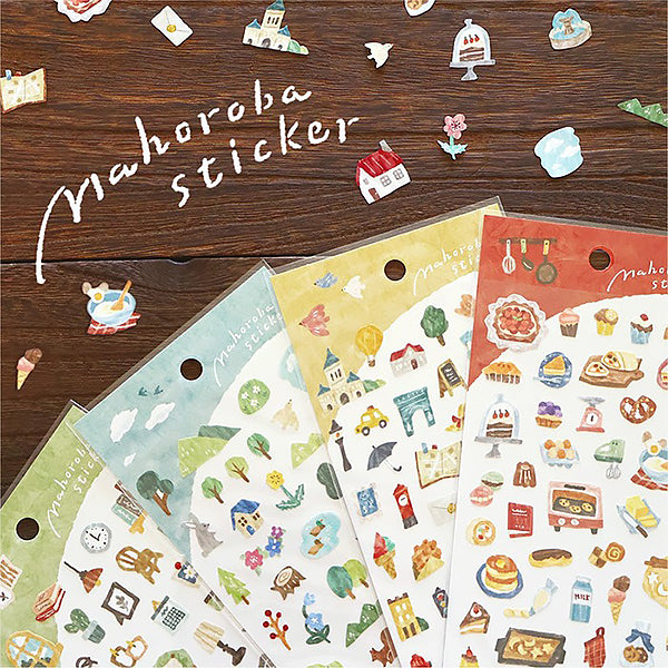 Stickers Japonais - Mahoroba Kitchen | Moshi Moshi Papeterie Kawaii