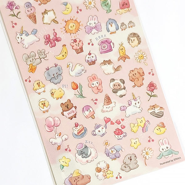 Stickers Kawaii - Yummy Yummy | Moshi Moshi Papeterie