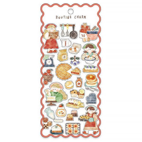 Stickers Routine Charm - Papeterie Kawaii | Moshi Moshi Paris