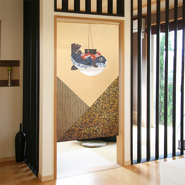 Noren Fugu - Déco Japonaise | Moshi Moshi Boutique Paris