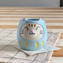 Tasse Lucky Cat Daruma - Mino Ware | Moshi Moshi Paris Japan