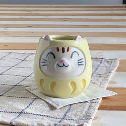 Tasse Lucky Cat Daruma - Mino Ware | Moshi Moshi Paris Japan