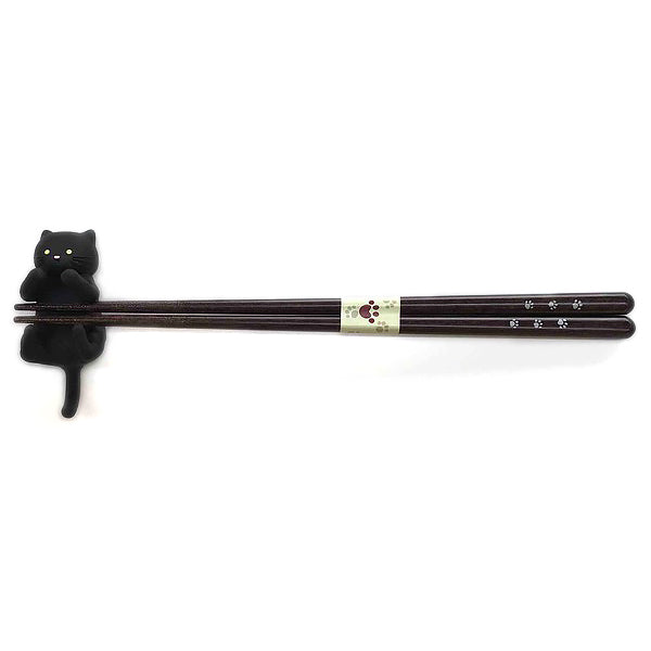 Baguette + Repose Baguette Ishida - Black cat | Moshi Moshi Paris